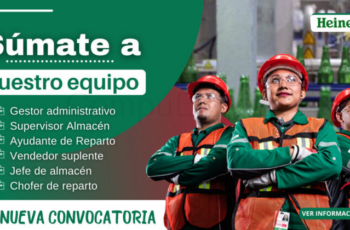 Actualmente, la compañía internacional Heineken está realizando una nueva convocatoria de empleo