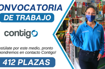 La prestigiosa institución financiera CONTIGO cuenta en la actualidad con una amplia gama de oportunidades laborales disponibles