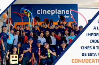 Únete al Equipo de Cineplanet y Vive la Magia del Cine