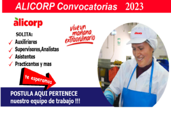 ALICORP: 2023: Reconocida empresa investigación nuevos empleados