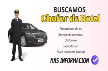 El hotel utiliza conductores para transportar a los huéspedes.