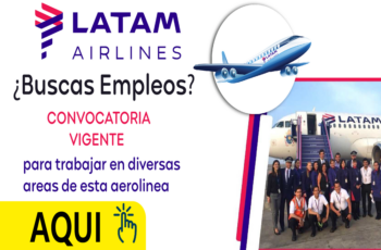 LATAM: Convocatoria de nuevo personal para diversas áreas.