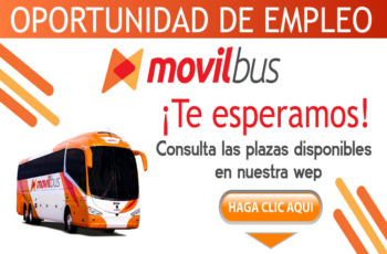 Ofrecimiento de empleo en Movil Bus: Descubre cómo postularte a una de las ofertas de empleo vigentes.