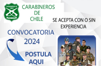 CARABINEROS DE CHILE: EN BUSCA DE NUEVOS TALENTOS.