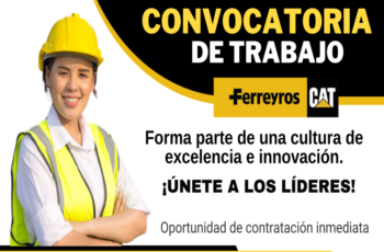 Ferreyros S.A. están contratando. ¡Descubre tu oportunidad laboral aquí!