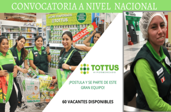 ¡TOTTUS te Espera! Únete a Nuestro Equipo de Hipermercados