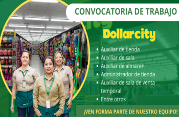 ¡Oportunidad laboral en Dollarcity: Únete a un equipo excepcional!