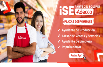 ADECCO: Nuevas Ofertas Laborales 2024 – Sé parte de nuestro equipo