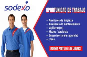 Sodexo está contratando: Descubre las oportunidades de empleo disponibles.
