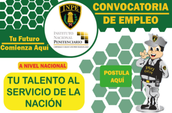 INPE: Alabarda convocatorias de empleo con salarios de hasta 2.500 soles