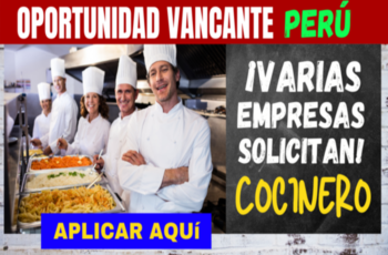 ¡Convocatoria Abierta! Buscamos Chef Talentoso en Nuestra Cocina.