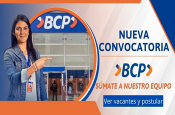 Nueva Convocatoria BCP: Súmate a nuestro equipo