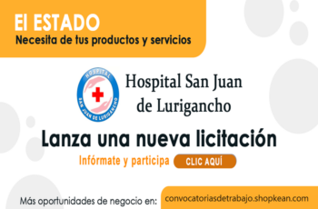 Hospital San juan de lurigancho: Abre Convocatoria de Empleos