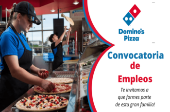 Empleos Disponibles en Domino’s Pizza: ¡Aplica ahora y únete a nuestro equipo!