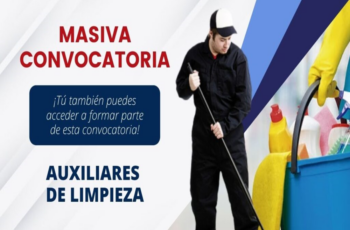 ¡Trabaja como limpiador! Oportunidades laborales disponibles.