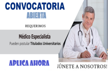 Empleo disponible: Ocupa la posición de Médico en nuestra empresa.
