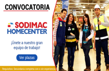 Sodimac Perú Está Contratando: ¡Envía tu CV Hoy!