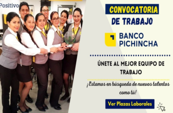 BANCO PICHINCHA: Busca nuevo personal en diversos paises