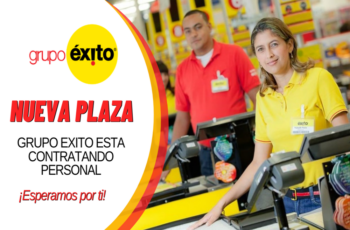 Grupo Éxito: Nuevas Vacantes Disponibles para Ti