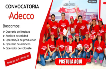 Trabaja en Adecco Perú S.A.: Encuentra tu Próximo Empleo.