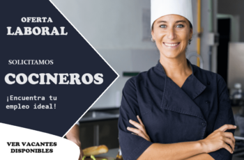 Buscamos Cocineros con Experiencia Previa para Diversos Restaurantes