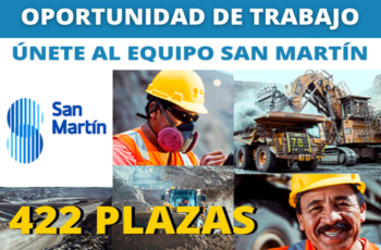 Ofertas de trabajo en San Martin: Busca tu puesto aquí