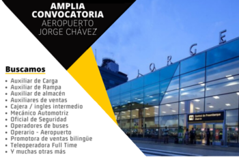 Importante Aeropuerto busca nuevos trabajadores experimentados