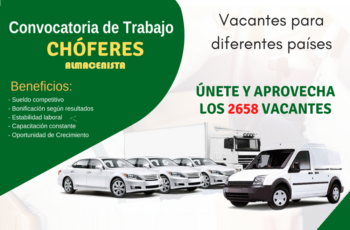 ¡Se busca chofer con experiencia en almacén!
