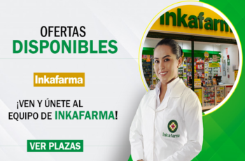 Inkafarma busca nuevo personal para diversas áreas