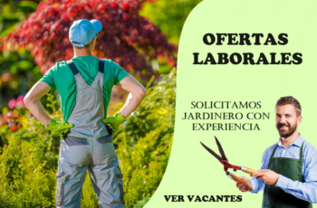 Buscamos Jardineros Disponibles con Experiencia