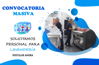 Se buscan  para trabajar en lavandería. ¡Aplica ya!
