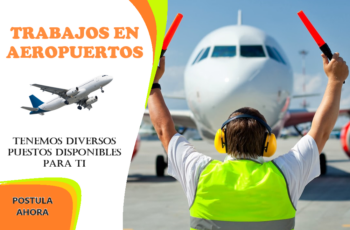 ¡Únete al equipo de tierra! Empleos disponibles en aeropuertos