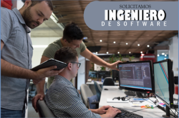 Convocatoria para profesionales en Ingeniería de Software.
