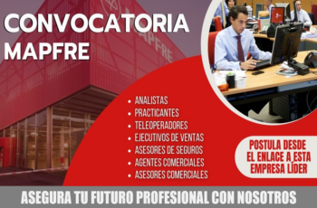 Oferta Laboral en Mapfre: Estas son los Puestos Disponibles.