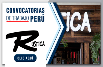 Gran convocatoria masiva para nuevos empleados en RUSTICA